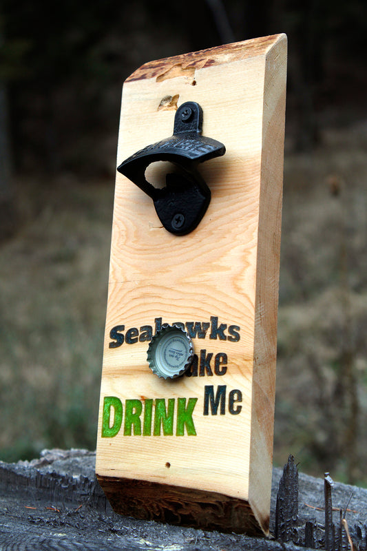 Seahawks Magnetic Bottle Opener #1