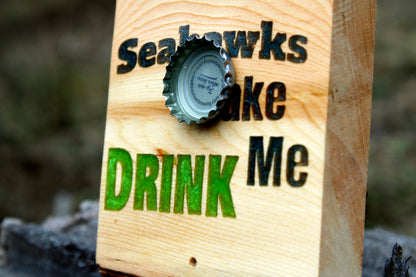 Seahawks Magnetic Bottle Opener #1