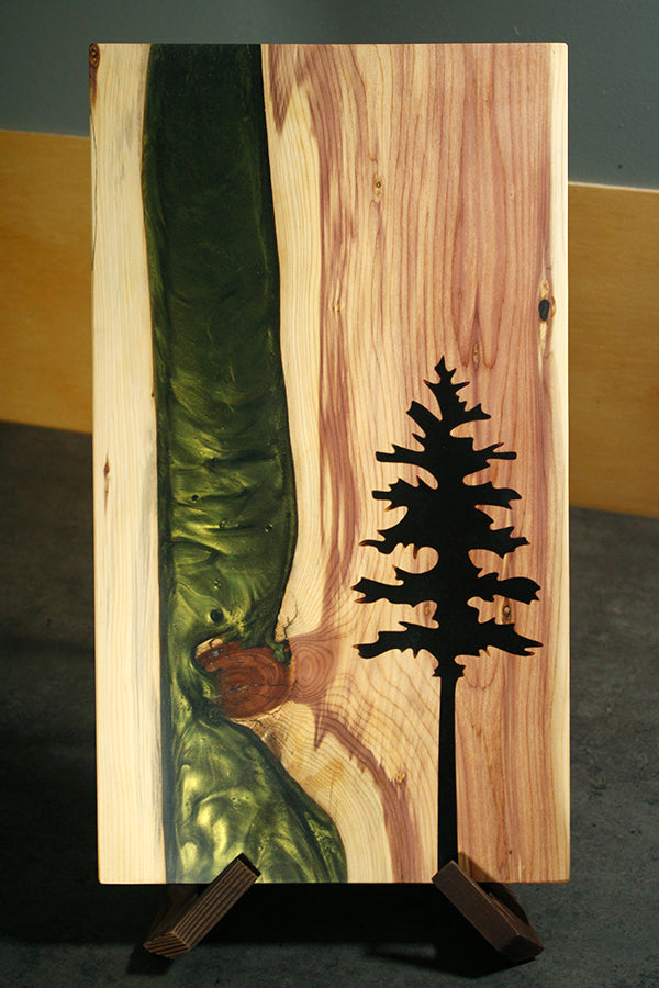 Green Tree Charcuterie/Cutting Board