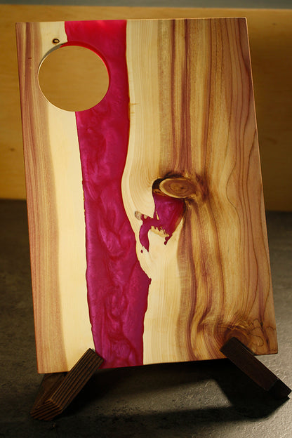 Pink Board with Circle Handle