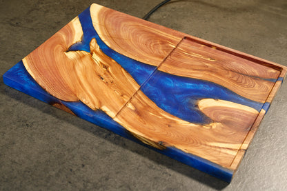 Blue Juniper Phone Charger Tray